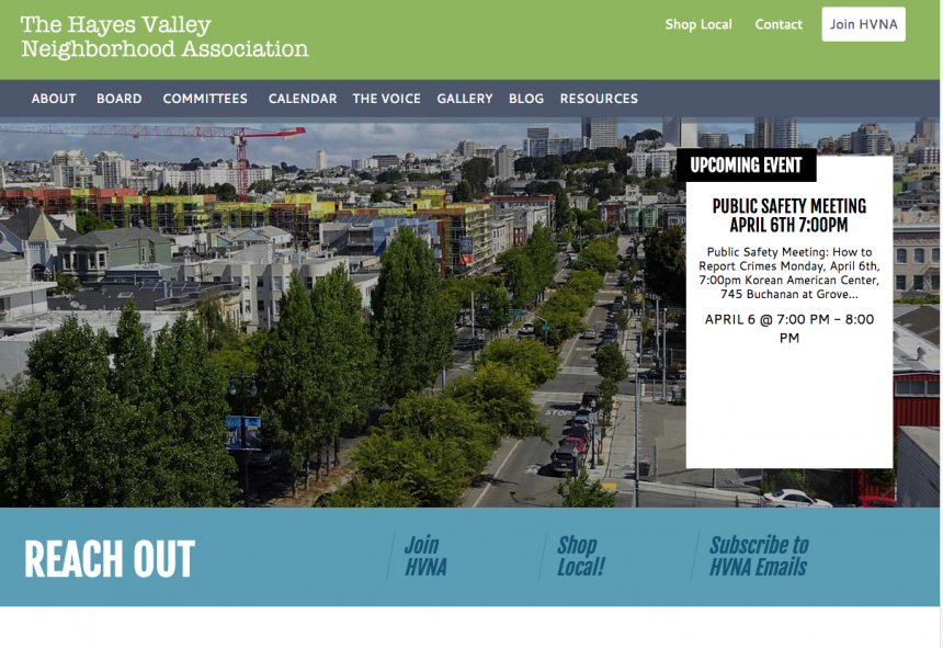 San Francisco Hayes Valley Web Development Design